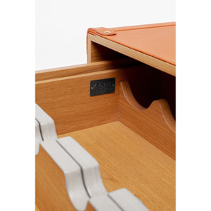 Table basse bar Monaco orange Kare Design