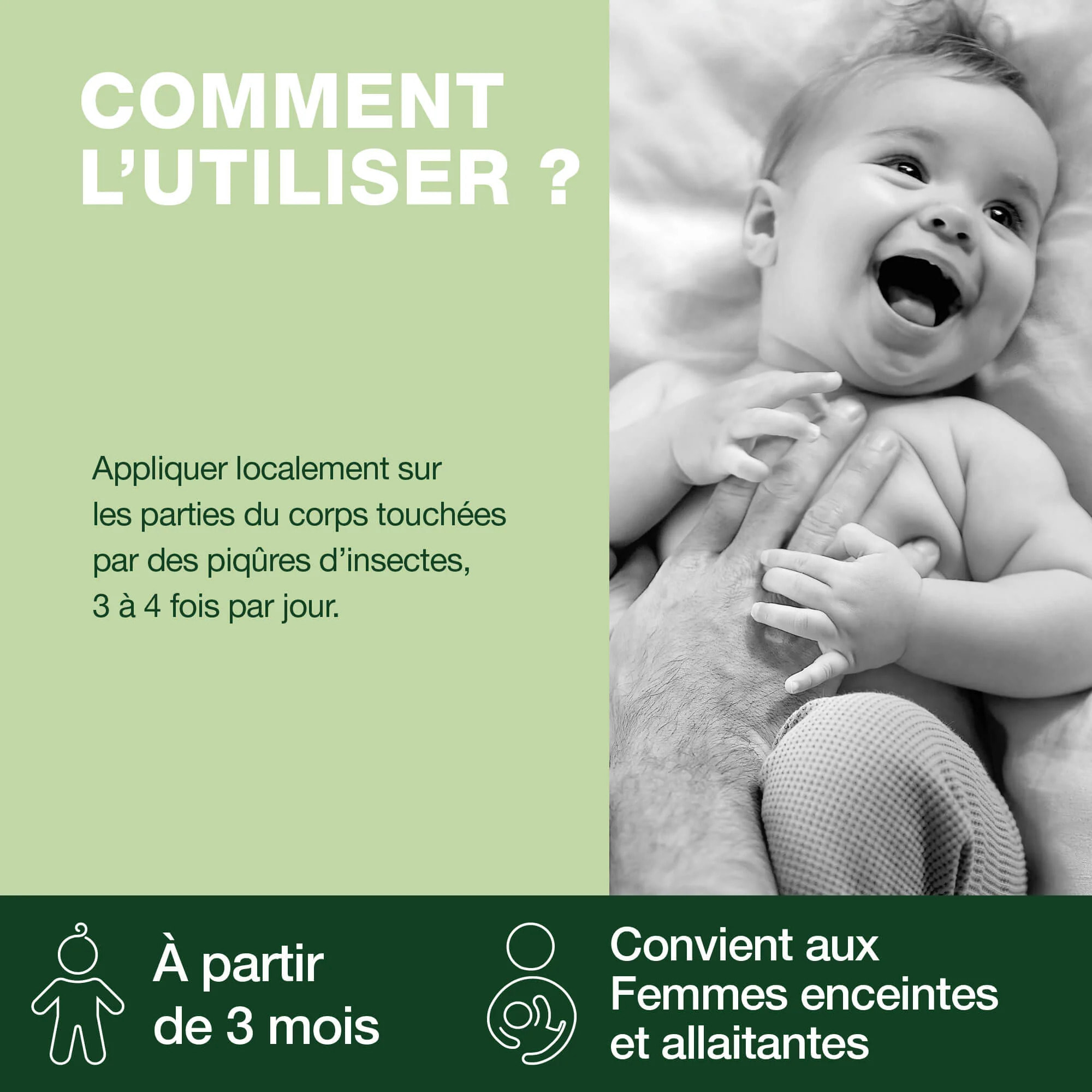 Pranarom - Roller après piqûres bébé - Bio - 15 ml