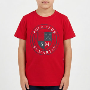 T-shirt maniche corte con stampa logo