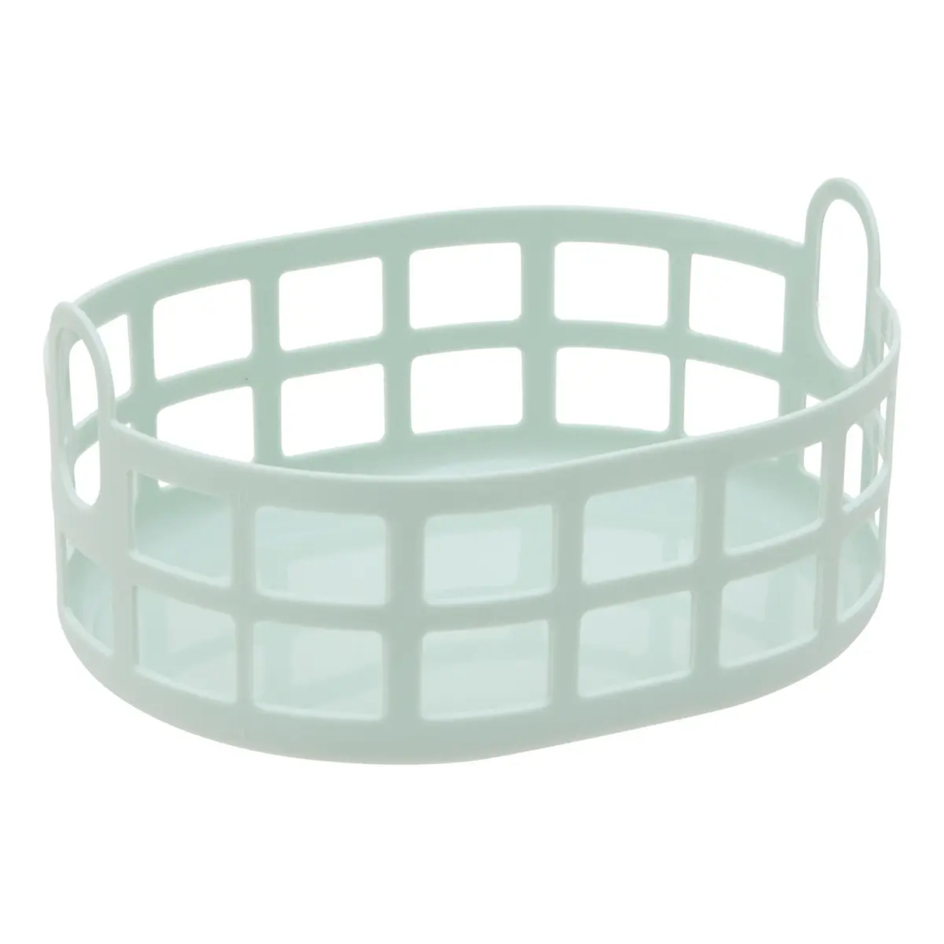 Corbeille à pain Poly ovale L.24cm vert