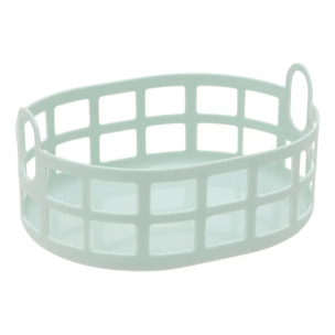 Corbeille à pain Poly ovale L.24cm vert