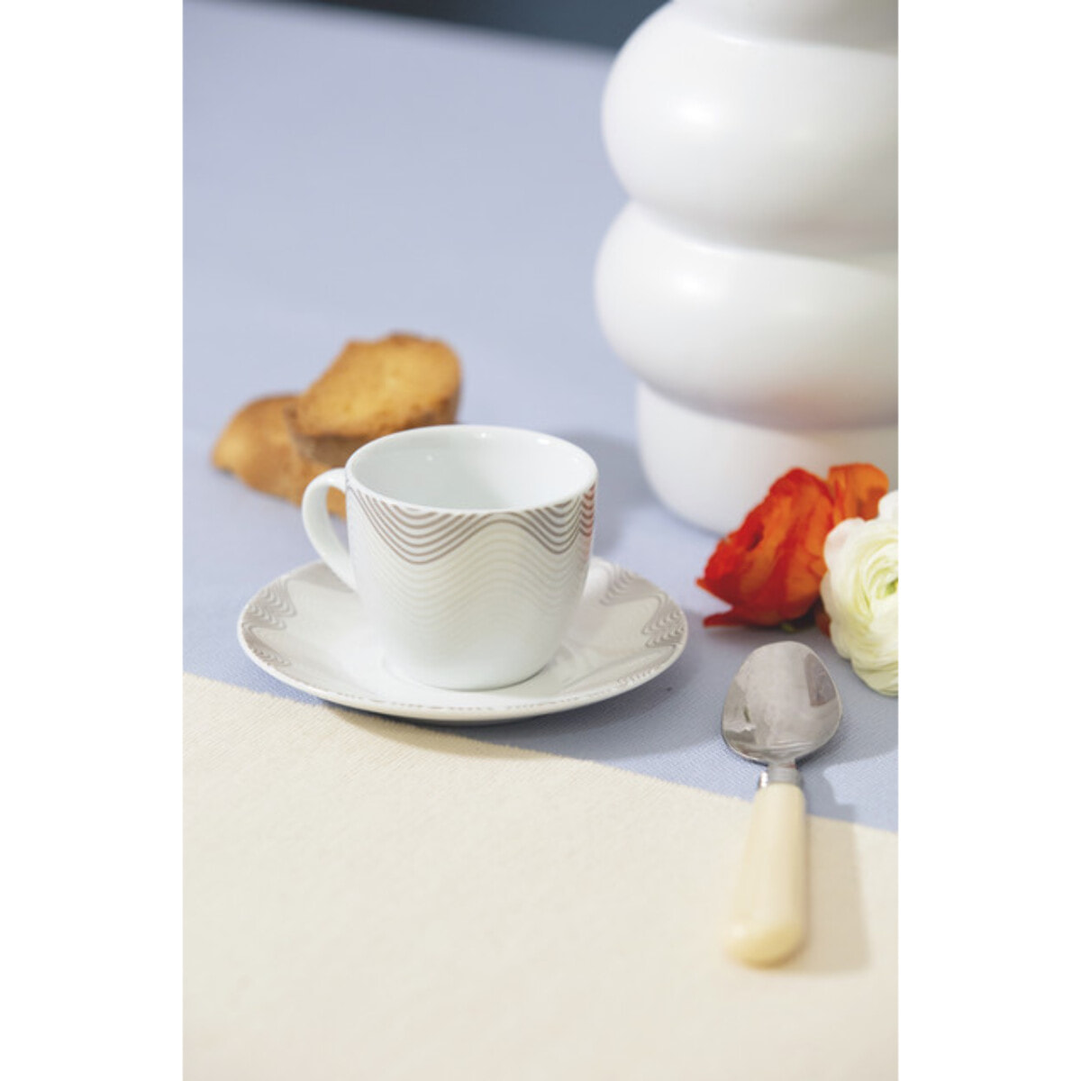 Set da caffè Lago da 6 pezzi in porcellana