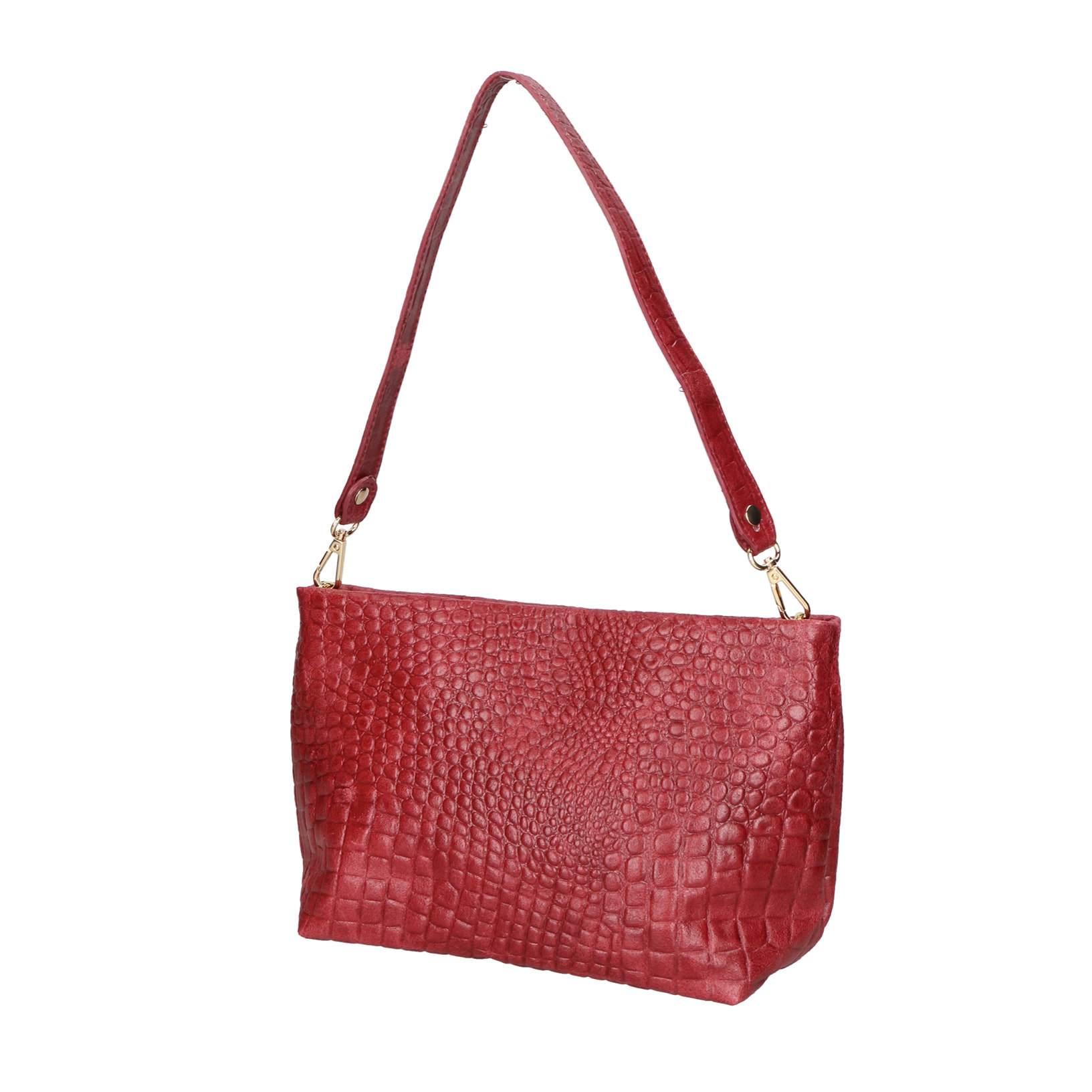 Borsa a spalla da Donna Lorelei in Vera Pelle Made in Italy 19x33x10 cm