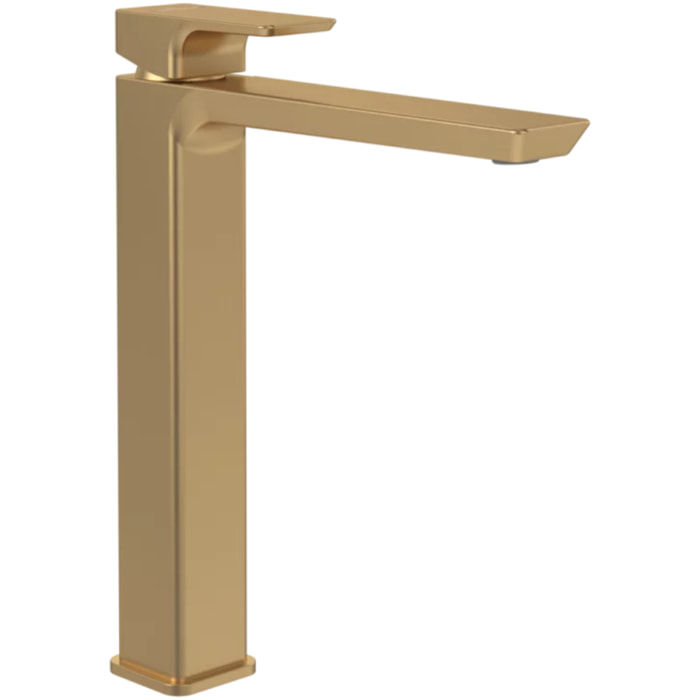 Mitigeur lavabo surélevé Subway 3.0 sans tirette Brushed Gold