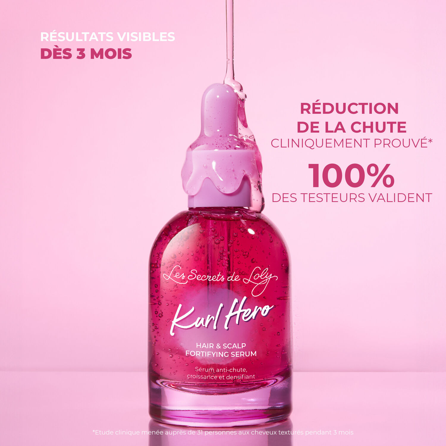 Kurl Hero - Sérum Anti-Chute, Croissance et Densifiant 50ml