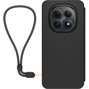 Etui avec cordon MADE FOR XIAOMI Redmi Note 15 4G/5G Noir + dragonne