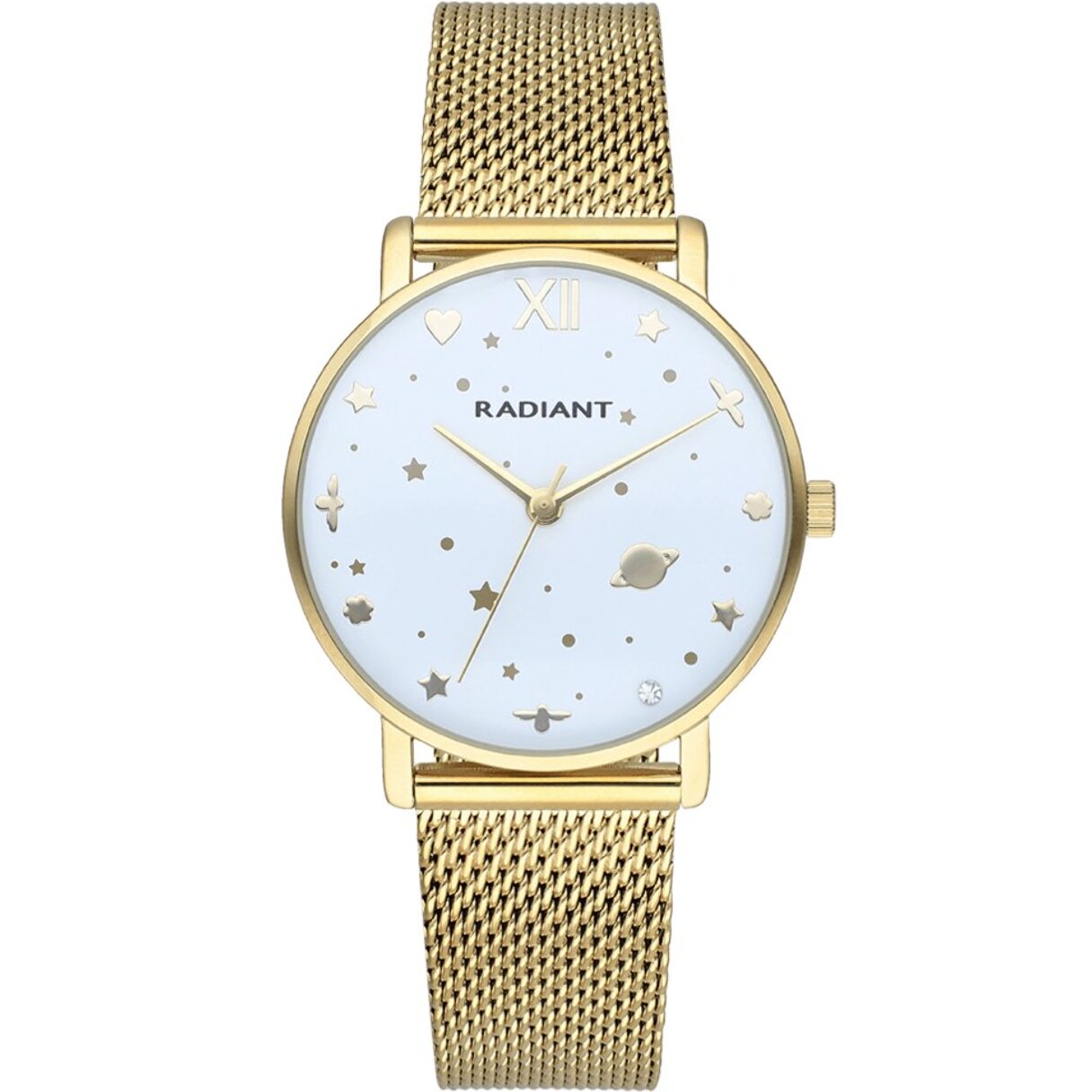 Reloj Radiant RA545202 Mujer Analogico Cuarzo con Correa de Acero