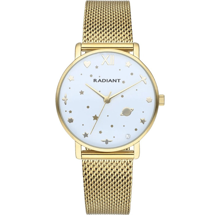 Reloj Radiant RA545202 Mujer Analogico Cuarzo con Correa de Acero