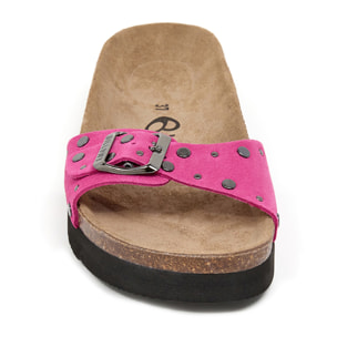 Sandalia Plataforma Fucsia Mujer BILLOWY ROSA