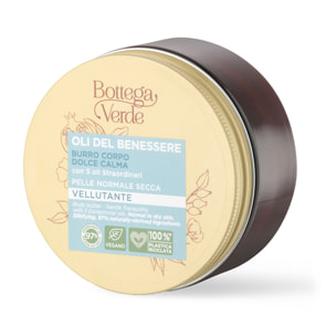 Oli del benessere - Manteca corporal - dulce calma - con 5 aceites extraordinarios (150 ml) - piel normal a seca - suavizante