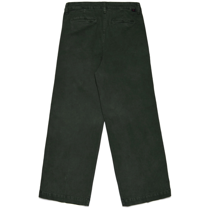 Pantaloni Robe di Kappa Donna Verde Yoko Peached Gabardine Verde