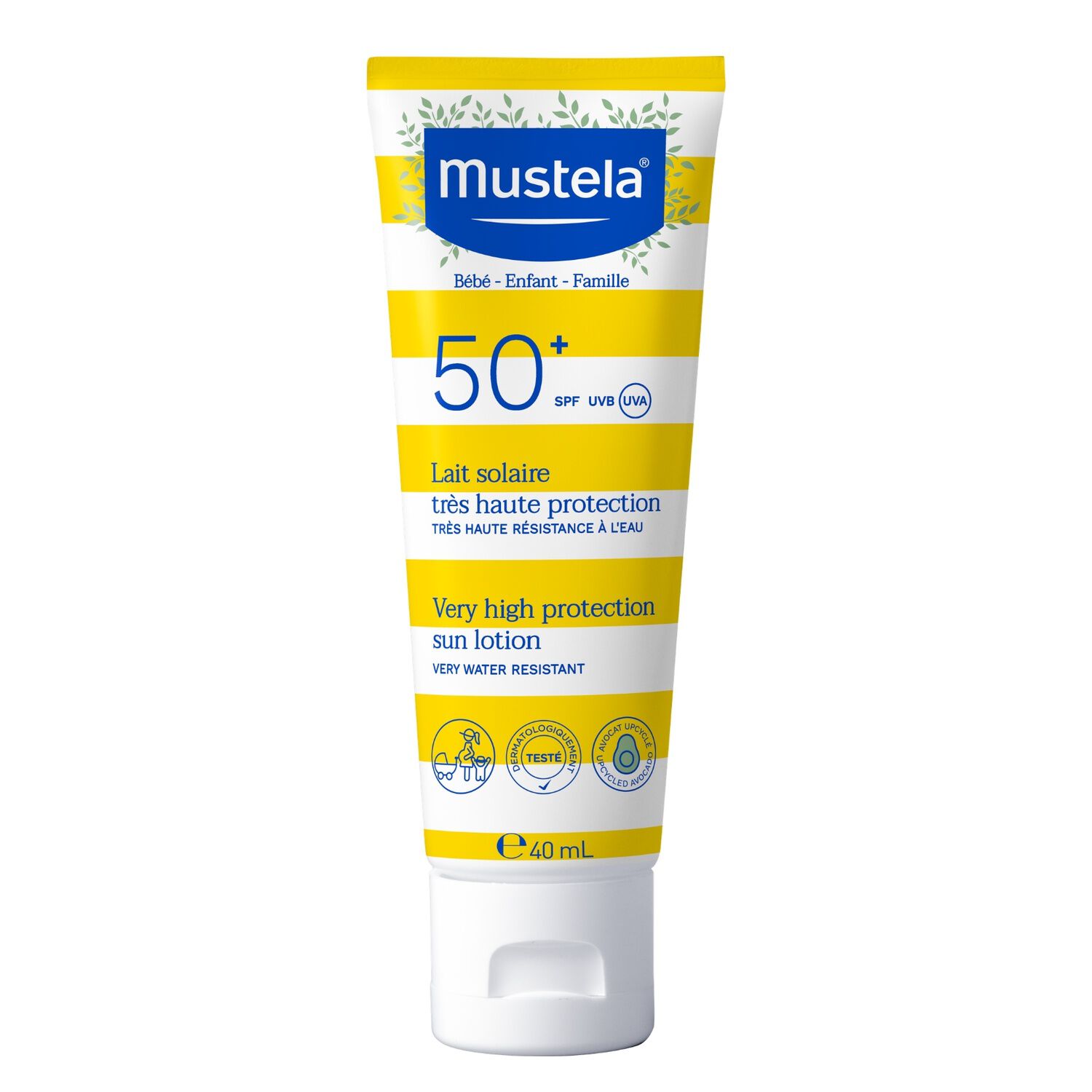Solaire - Lait Solaire Très Haute Protection SPF50+