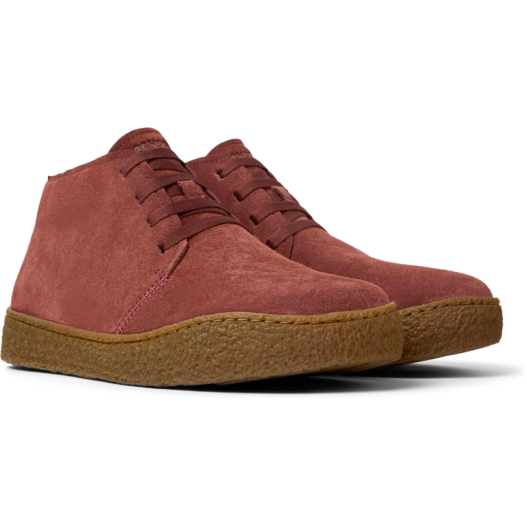 Botines - CAMPER Peu Terreno - Burdeos - Cuero de gamuza