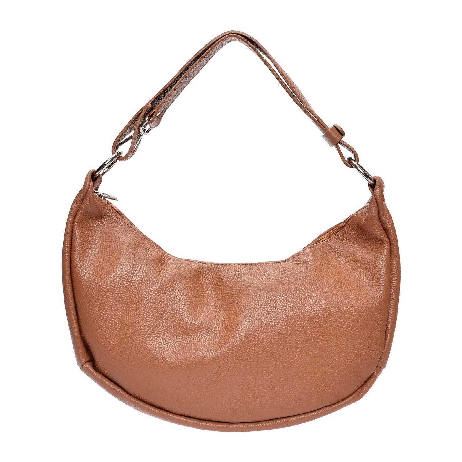 Borsa a tracolla Anna Luchini Cammello