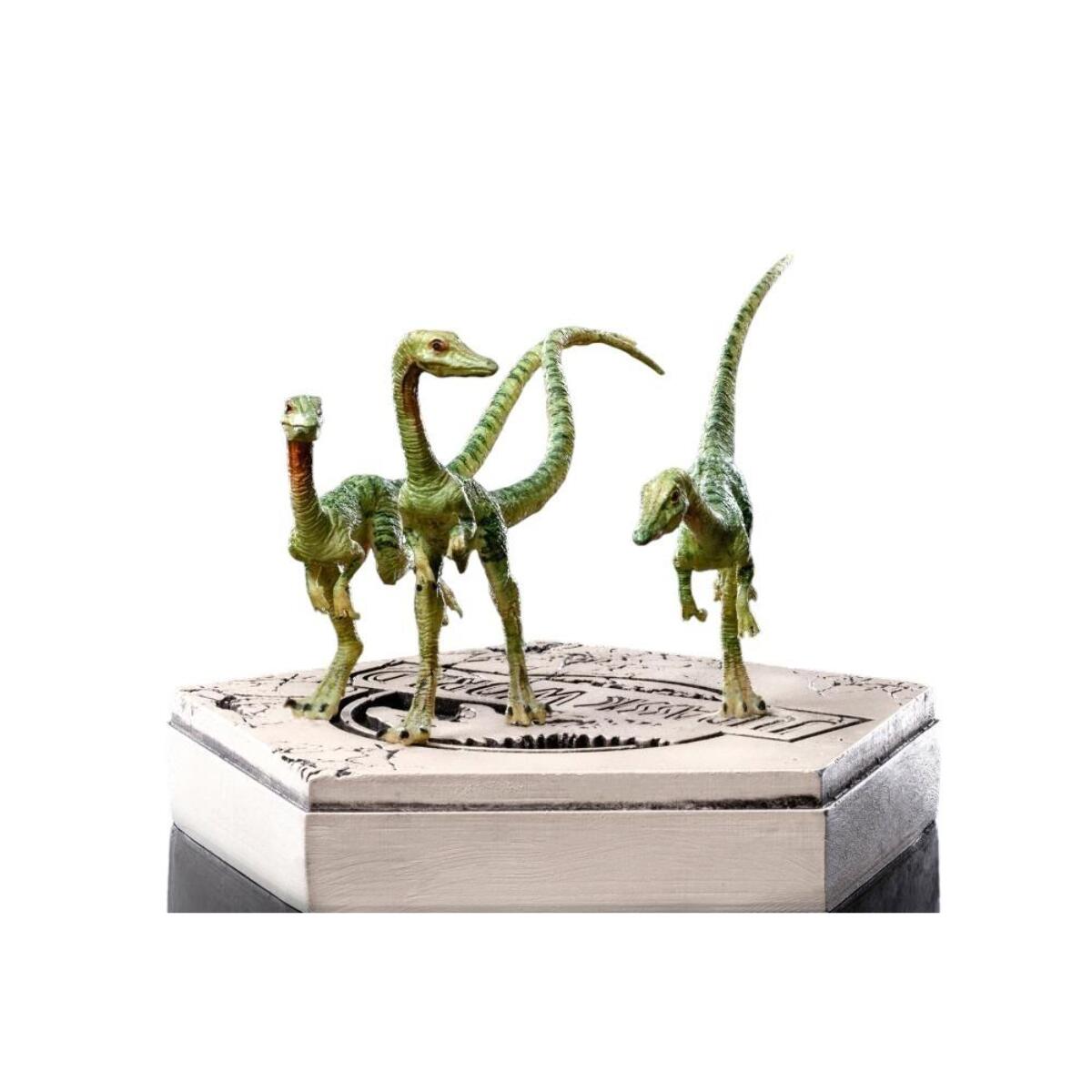 Jurassic World Icons Statua Compsognatus 4.5 Cm Iron Studios