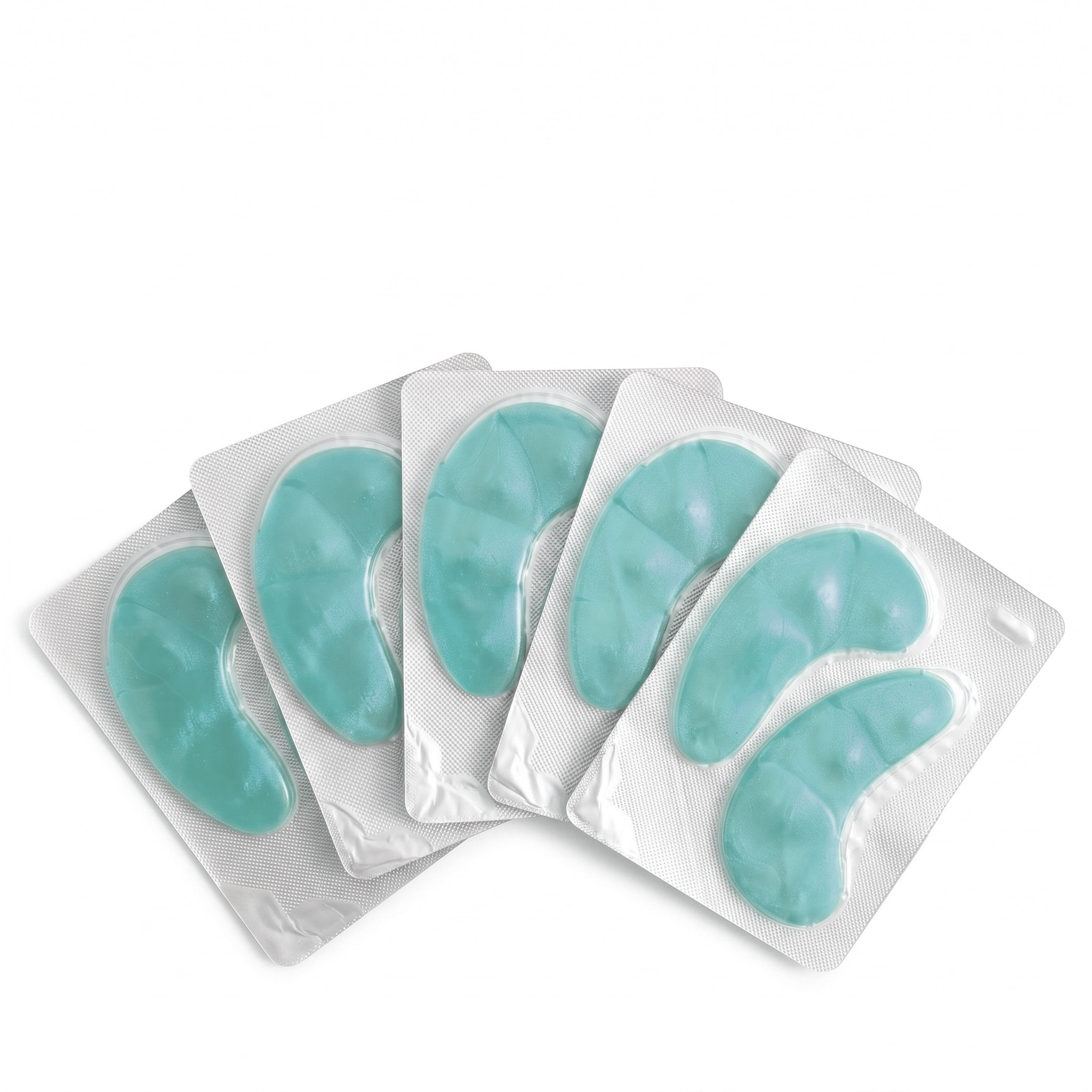 Parches oculares de hidrogel de ácido hialurónico y colágeno