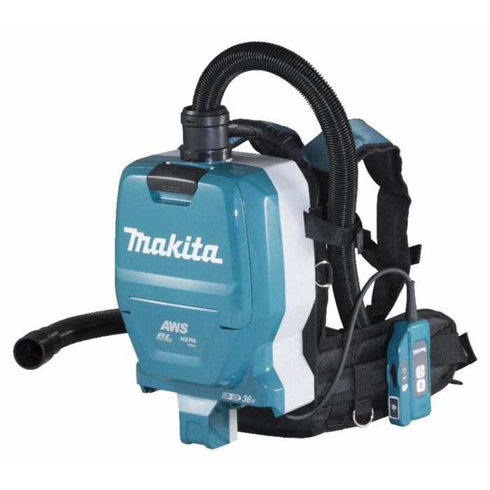 Aspirateur 36 V = > 2 x 18 V Li-Ion 110 mbar MAKITA - Sans batterie, ni chargeur - DVC265ZXU