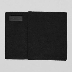 Sciarpa Sina nera con particolari Polo Club