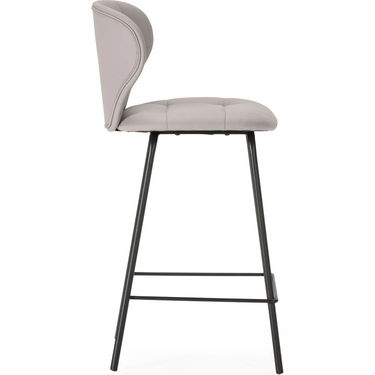 Lot de 2 tabourets en tissu - SVEA