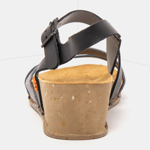 Sandalias 1930 MULTI BLACK-DENIM/ I LIVE color Black-denim