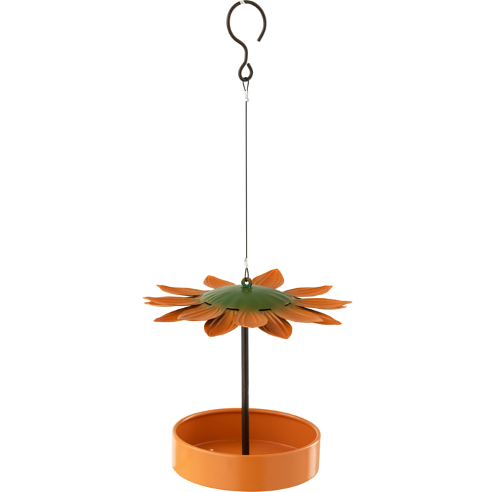 J-Line Nichoir - métal - orange