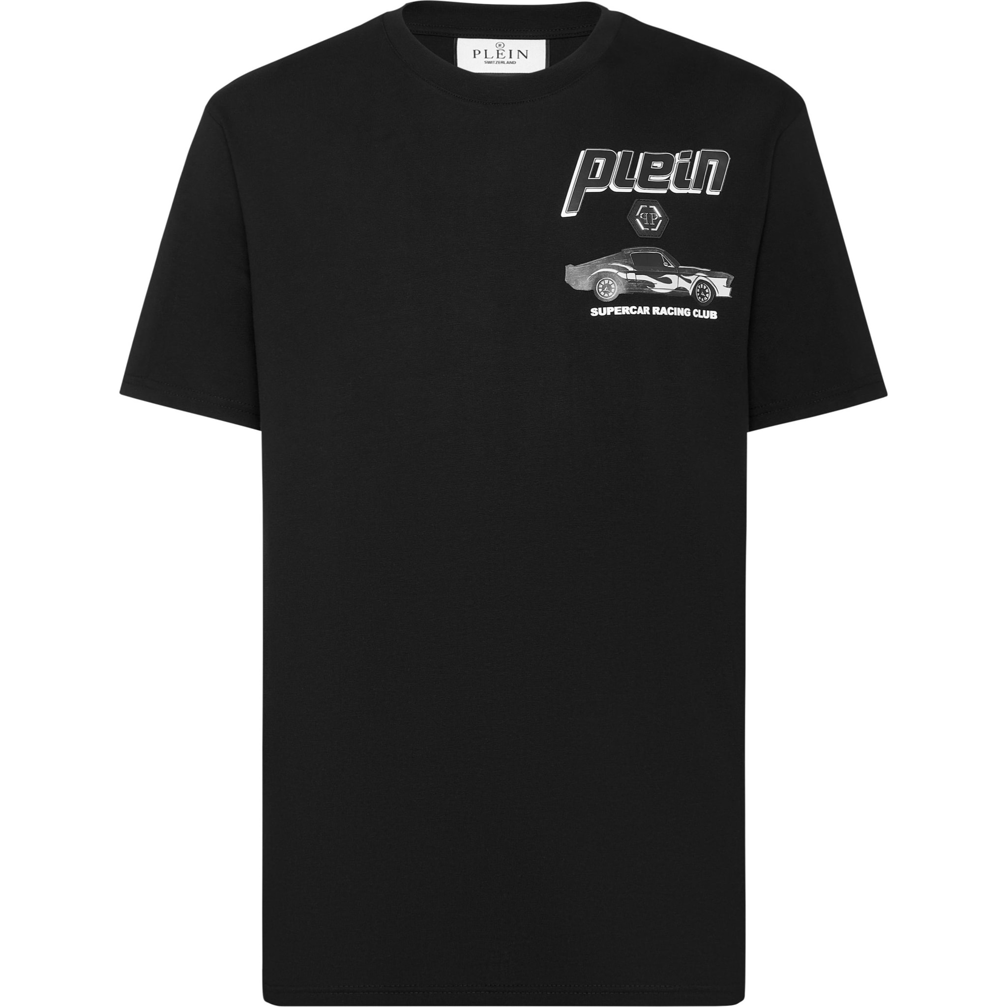 PHILIPP PLEIN T-Shirt Round Neck RACING