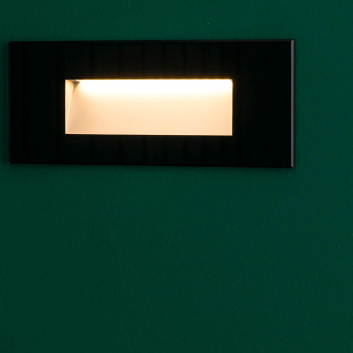 DART RCT Lampe encastrable noire 3000K