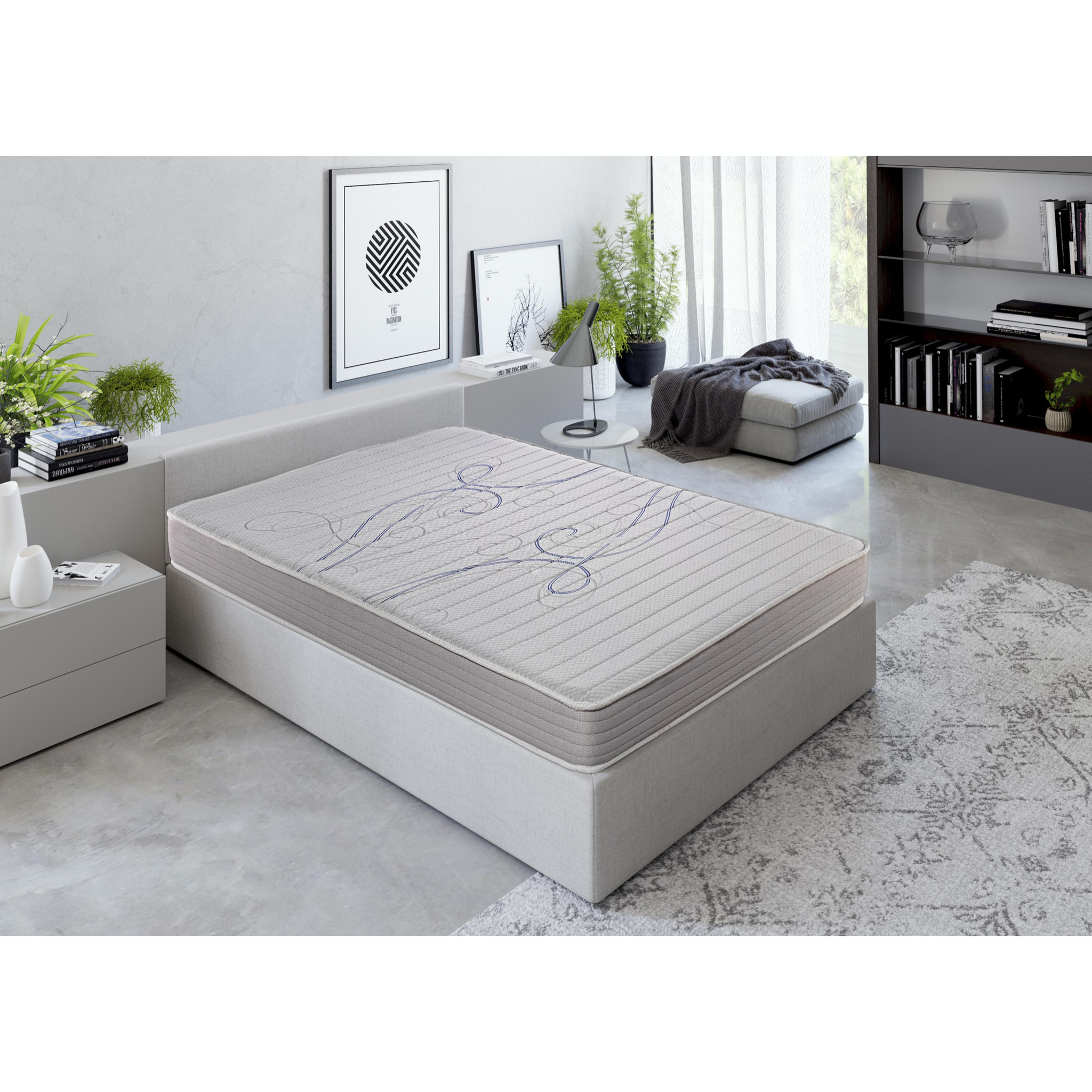 Colchón Viscoelástico 14cm Antiácaros Firmeza alta XFRESH · ROYAL SLEEP