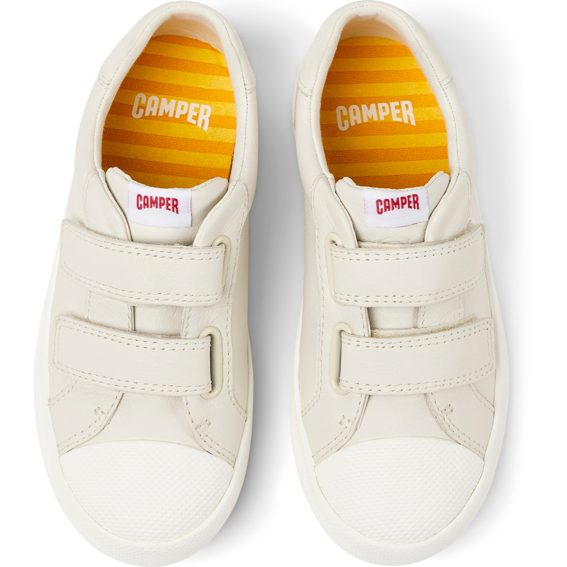 Sneakers - CAMPER Pursuit - Bianco - Pelle liscia