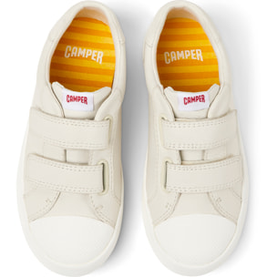 Sneakers - CAMPER Pursuit - Bianco - Pelle liscia