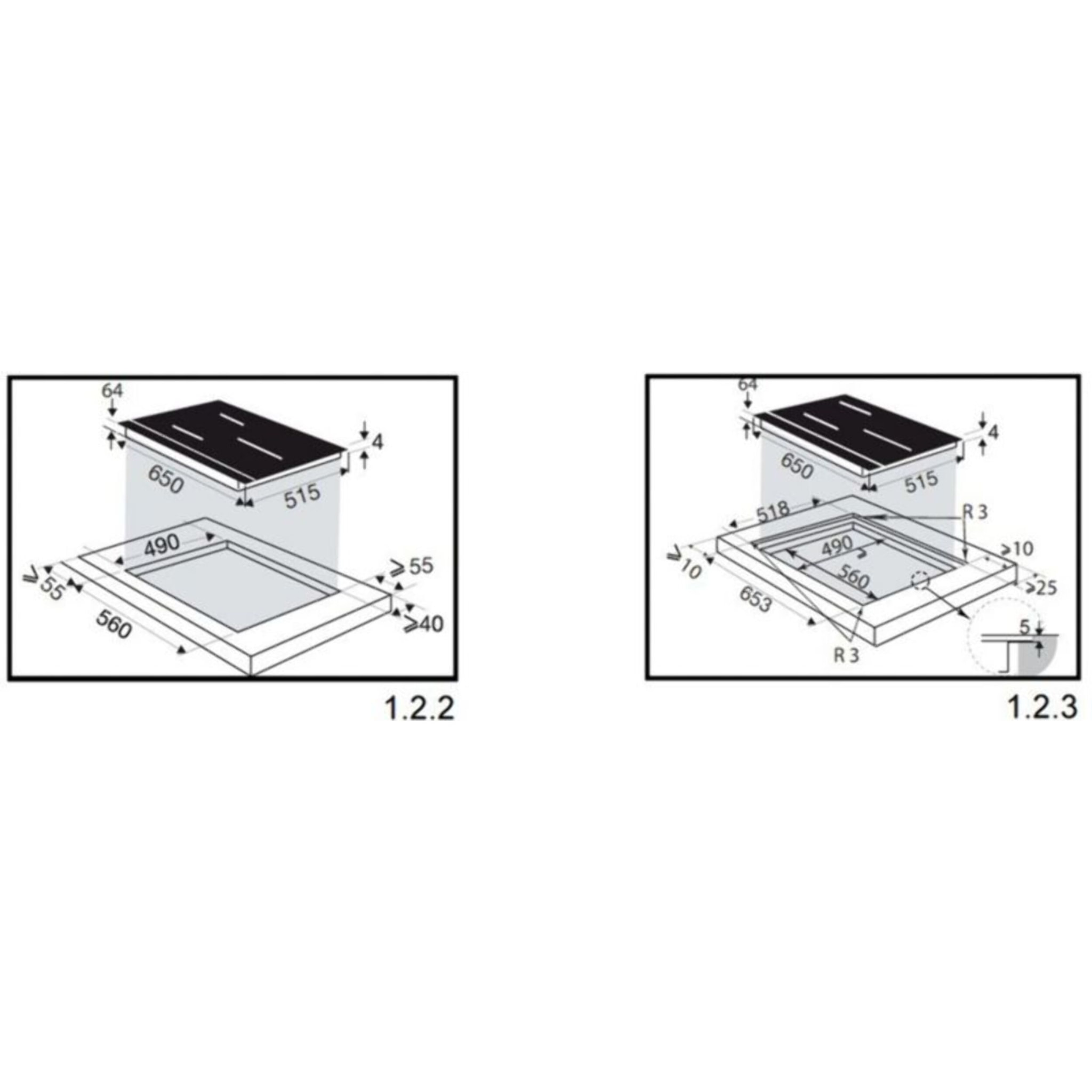 Table induction DE DIETRICH DPI7535B