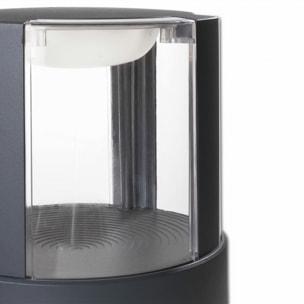 LEDS C4 Baliza Ip65 Compact Ø210Mm Led 16.8W Blanco Cálido - 3000K Gris Urbano 744Lm