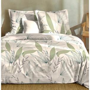 Parure housse de couette 3pcs 100% 100% coton 57 fils_dune