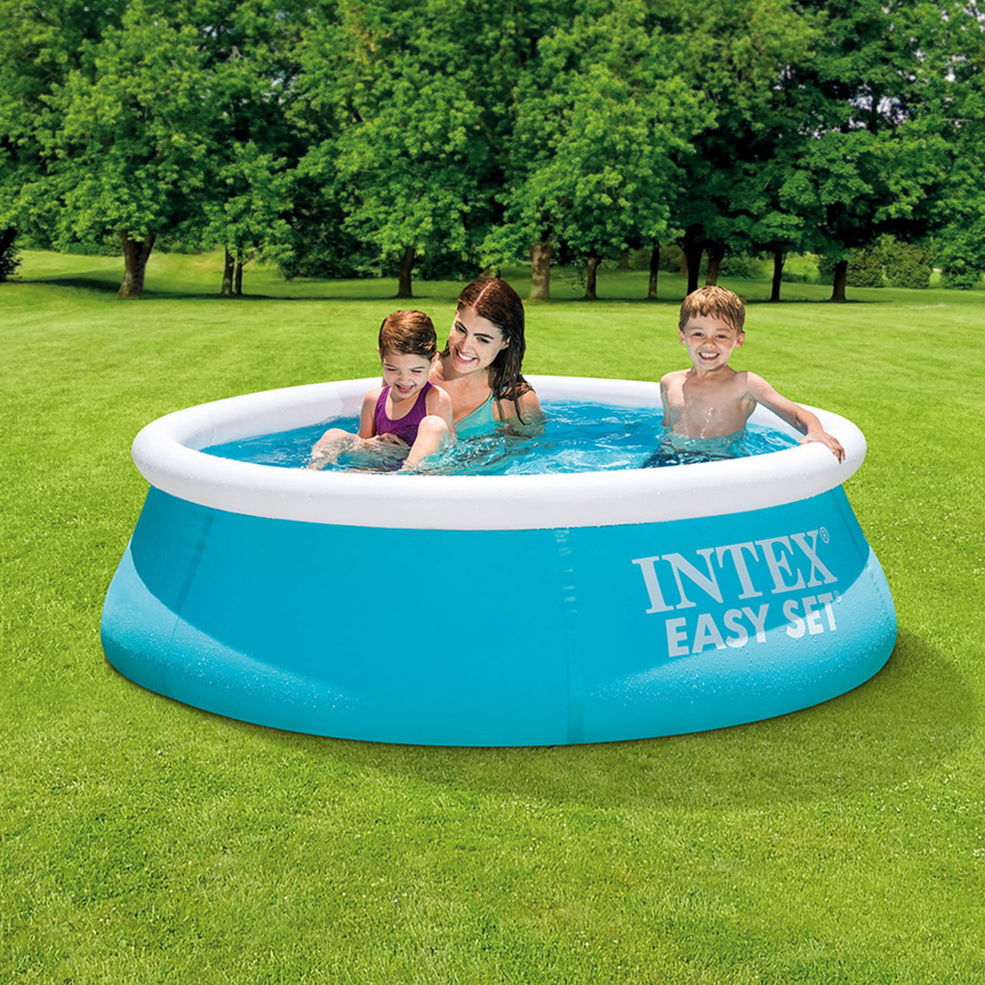 Intex Piscina Easy Set rotonda, 183x51 cm