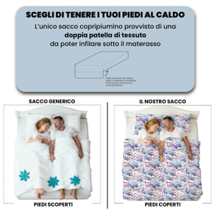 COPRIPIUMINO FASHION, 100% Microfibra, No Stiro - LENA