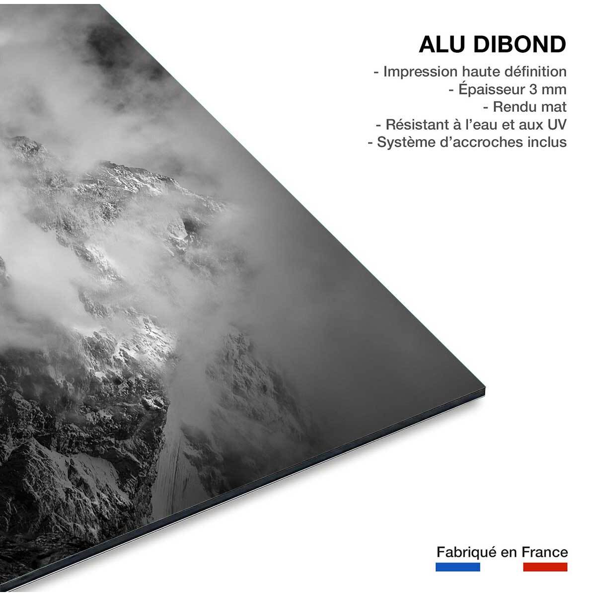 Tableau au sommet de la jarjatte Tableau alu Dibond