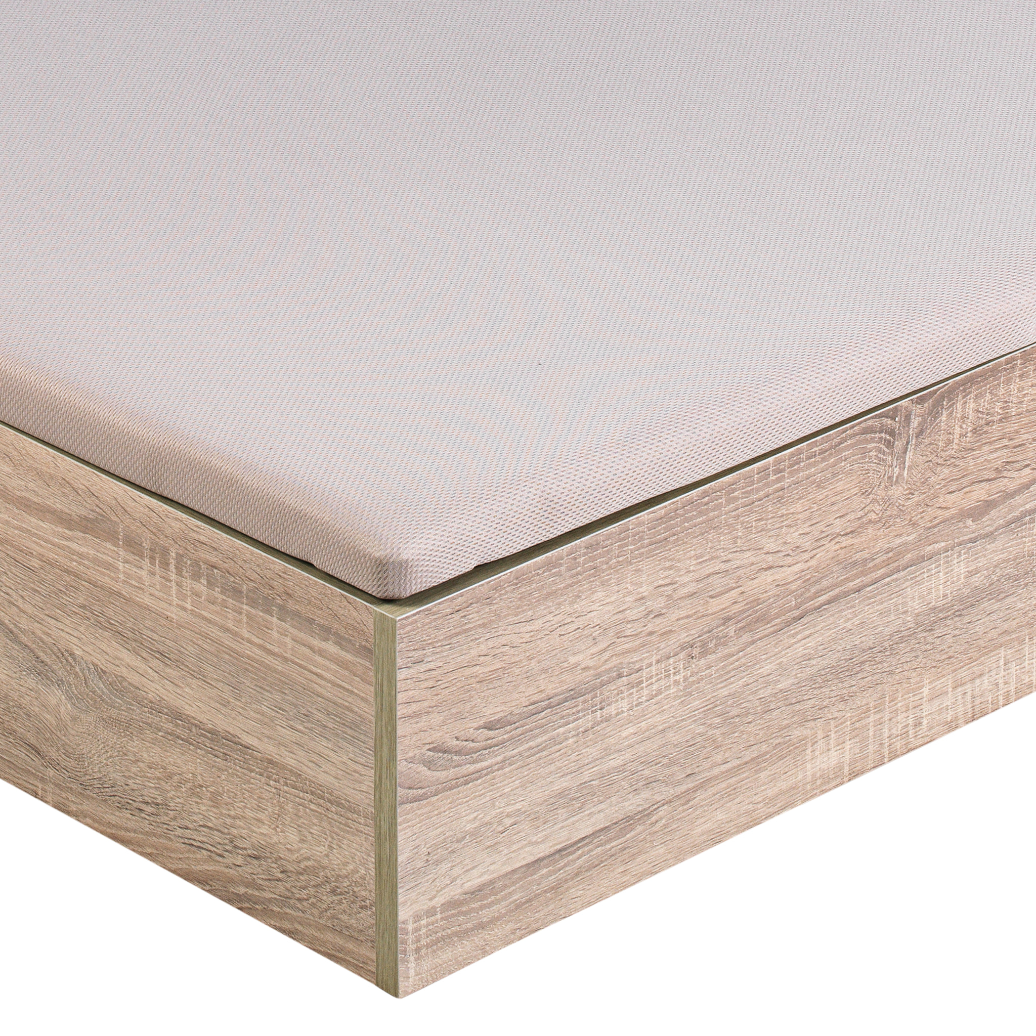 Canapé Abatible 32CM | ENVÍO, MONTAJE Y RECOGIDA ANTIGUO INCLUIDO | Madera | Color Natural | Gran capacidad | ROYAL SLEEP