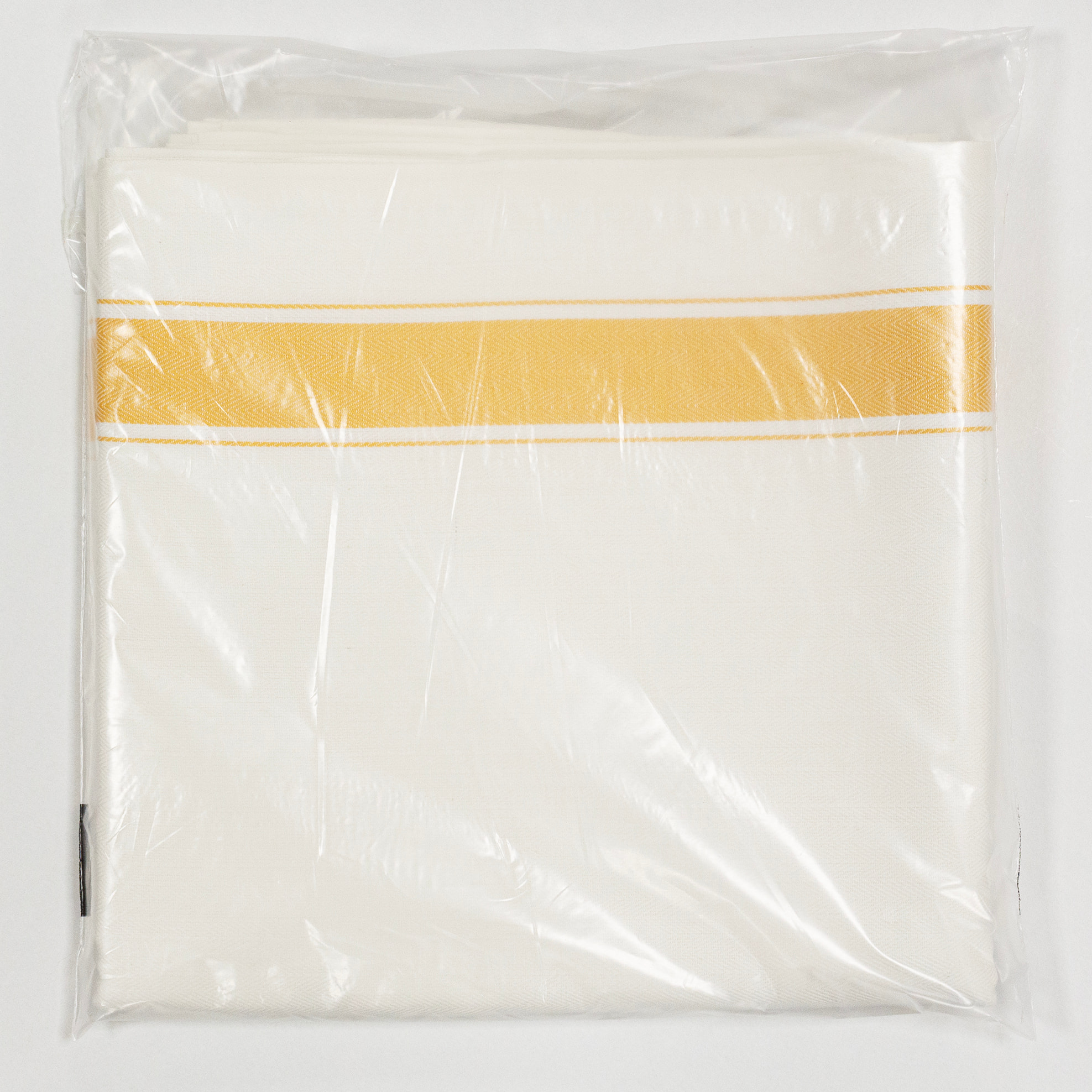 SET 6 STROFINACCI GRECALE 57X90 CM DIS. SPIGA COLORE GIALLO