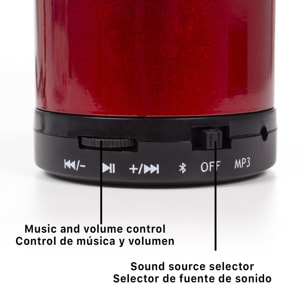 Altavoz compacto Martins Bluetooth 3.0 de 3W, con manos libres y radio FM.