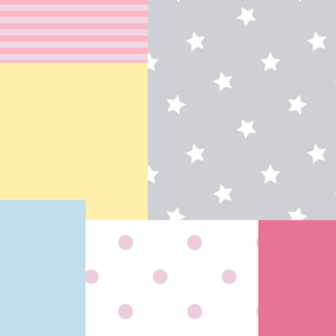 Colcha Bouti Estampada - Reversible - Infantil - 100% Algodón - 70 gr/m² - Brujita