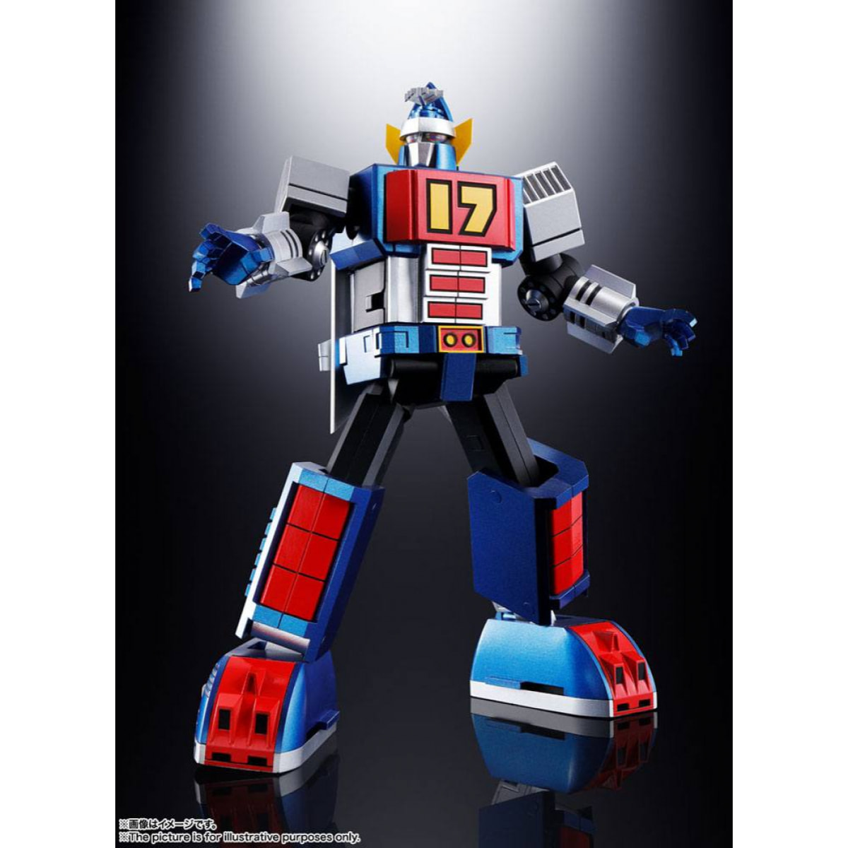 Daitetsujin 17 Soul Of Chogokin Action Figura Gx-101 18 Cm Bandai Tamashii Nations