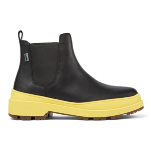Botines - CAMPER Brutus Trek - Negro - Cuero liso