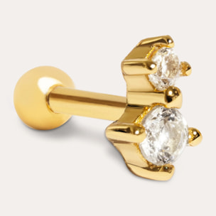 Orecchino Petite  Argento Placcato Oro