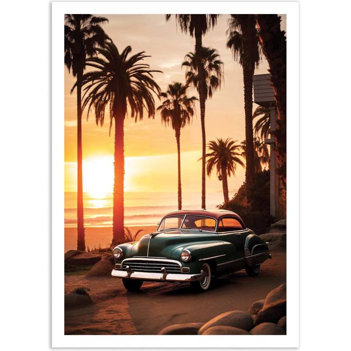 Affiche - California Sunset - Philippe Hugonnard