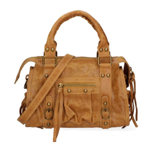 Borsa a spalla da donna - Modello Erisia - Vera pelle - 25.0 x 15.0 x 10.0 cm