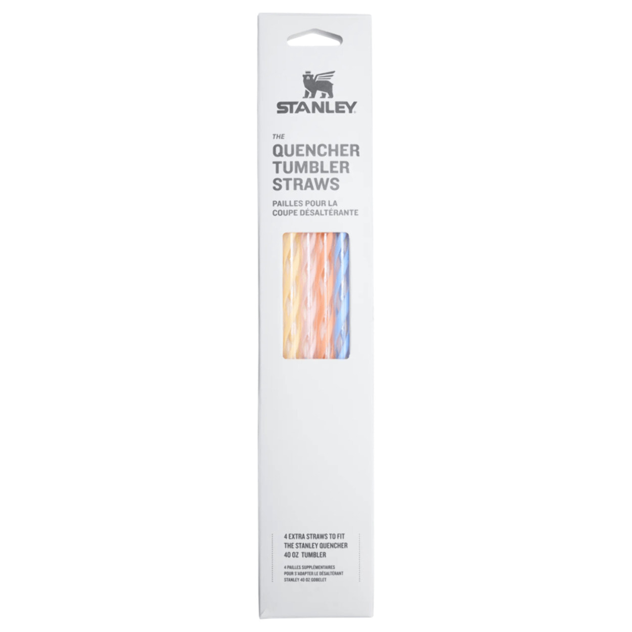 0,89L - QUENCHER® H2.O FLOWSTATE™ TUMBLER STRAWS - Resort Twist Multi Pack