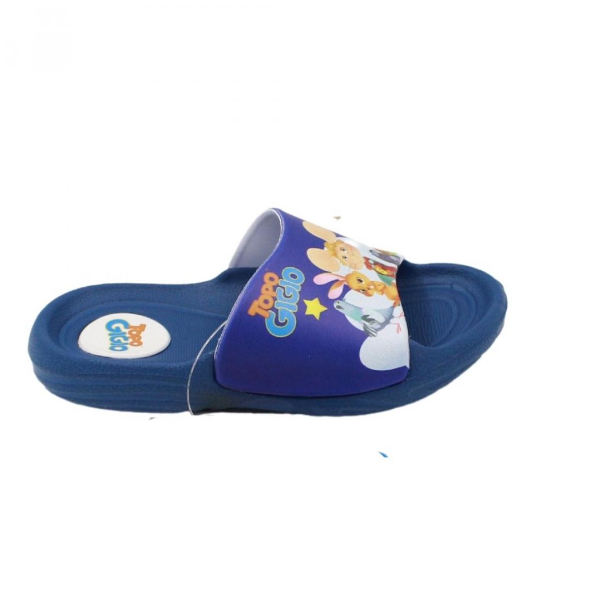 Ciabatte con fascia Topo Gigio Blu Lui Easy Shoes Blu