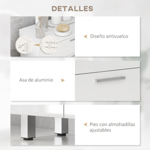 Conjunto de Baño Incluye 2 Mueble Auxiliar de Baño 1 Columna de Baño Y 1 Espejo de Baño con Luces LED Función de Memoria Interruptor Blanco Brillante