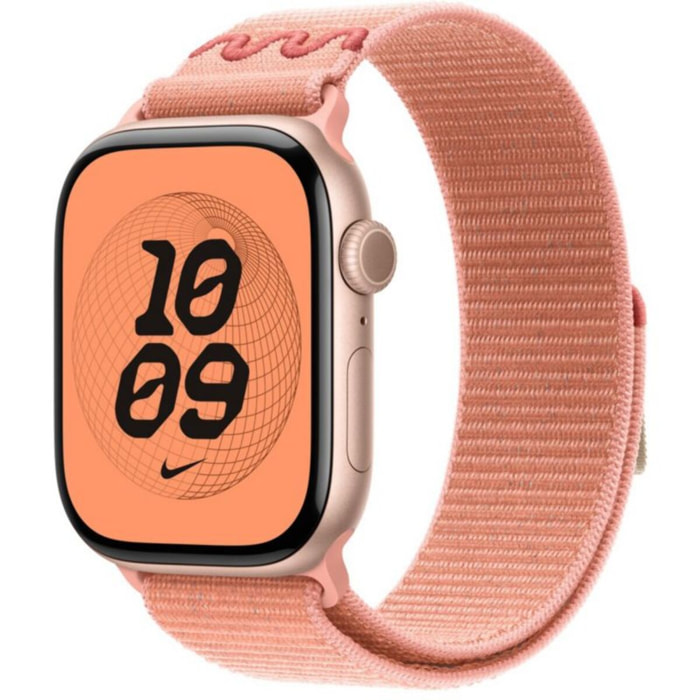 Bracelet APPLE 46 mm Sport Nike Rose Alpenglow