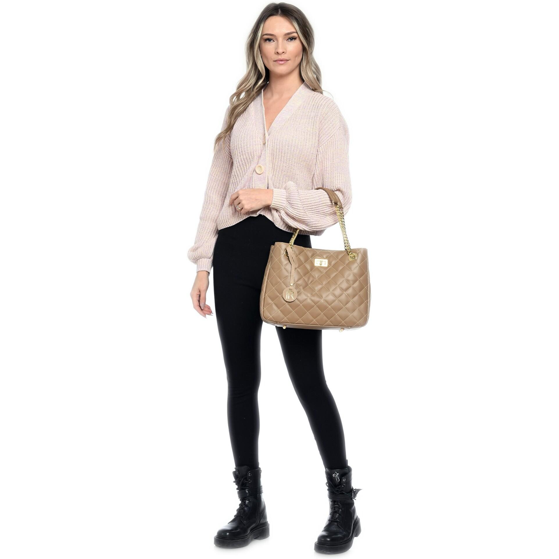 Borsa a tracolla Isabella Rhea Beige